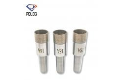 China Brazed Body Sharp Taper Shank Diamond Glass Core Drill Bit supplier