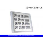 Panel - Mount Backlit Metal Keypad , customizable waterproof keypad dust - proof