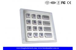 China Panel - Mount Backlit Metal Keypad , customizable waterproof keypad dust - proof supplier
