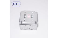 China RIFI Galvanized Raised Steel Cover For Electrical Junction Box  RS Cover supplier