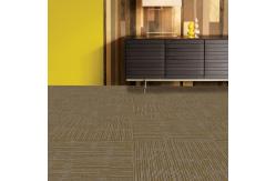 China Anti Static Nylon Carpet Tiles 50x50cm High Low Loop Polypropylene Carpet Tiles supplier