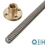 ACME Zinc Plated Carbon Stainless Steel All Thread HDG Surface