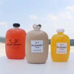 250ML 350ML 500ML Coffee Drink Pet Juice Bottles Customized Logo for sale