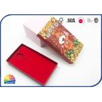 Rectangle Hot Stamping Drawer Paper Box For Cosmetics Packaging CMYK for sale