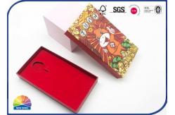 China Rectangle Hot Stamping Drawer Paper Box For Cosmetics Packaging CMYK supplier