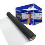Durable Advertising Textiles 260gsm Black Back Blockout Fabric For Banners Exhibitions And Displays for sale