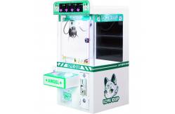 China Green Coin-Operated LED Desktop Hardware Claw Arcade Machine supplier