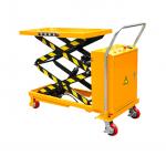 800kg Double Scissor Lift Trolley Small Lifting Table Trolley for sale