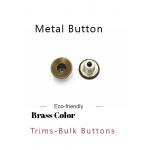 Eco Friendly Metal Clothing Buttons , Decorative Hollow Buttons Personalized Design for sale