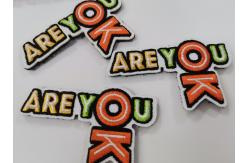China Heat Transfer Labels Embroidered Cloth Patches Customized Design For Clothes supplier