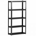 5 Tier Metal Shelving Unit Adjustable Garage Storage Rack Shelves for sale