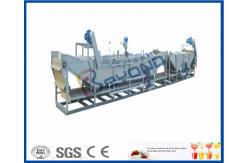 China Sanitizing Plastic Bottles Milk Pasteurization Equipment With Stainless Steel SUS304 Material supplier
