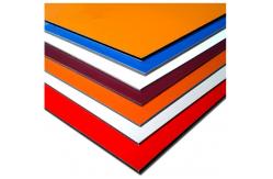 China Weatherproof PE Aluminum Composite Panel 2440mm Easy To Install Curtain Wall System supplier