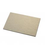 1220mm Width Brushed Aluminum Composite Panel UV Resistant for sale