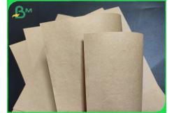 China Good Stiffness 60gsm 80gsm Brown Kraft Paper Rolls Recyclable Envelopes Material supplier