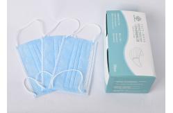 China Non Irritating Surgical Dust Mask Canada Face Protection Mask Construction Three Layer supplier