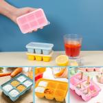 Waterproof Lightweight Silicone Ice Lolly Moulds , Leakproof Silicone Ice Cream Maker for sale
