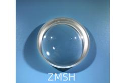 China Single Crystal Al2O3 Sapphire Domes Impact UV Resistance Sapphire Hemisphere Windows supplier