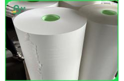 China 28gsm X 26mm Excellent Printability Drinking Straw Wrap Paper supplier