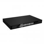 24 Port 2.5G PoE Switch 10G Fiber Uplink L3 Managed Ethernet 400W Budget AC Input for sale
