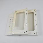 Mobile Phone Case Packaging Box With Clear PET PVC Window for sale