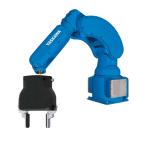 Car Painting Robotic Arm 6 Axis Yaskawa MPX1150 With CNGBS Robot Gripper For Painting Robot Wall for sale