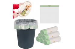 China Heavy Duty 80L LDPE Plastic Drawstring Garbage Bag supplier