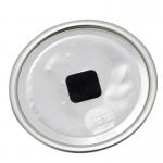 307# 83mm Canning Lids Silver Safe Aluminum Foil Special Coffee Can Packaging Lid With Air Valve for sale