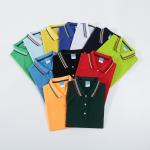 Custom  Polo T Shirts Solid Color  Embroidered Design Cheap Price for sale
