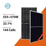 555W 560W Canadian Mono Solar Panels 565W 570W Canadian Monocrystalline Solar Panels for sale