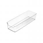 Transparent White Drawer Organisers 2L Deep Kitchen Drawer Organizer
