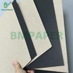 2mm 3mm Laminated Black Paperboard Grey Back For Rigid Package box  950 x 1300mm for sale