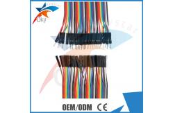 China 20cm Solderless Arduino Breadboard Jumper Wires Male To Female , 40pcs 1P-1P Pin supplier