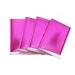 Custom Colored Purple Metallic Bubble Mailers Envelope Shock Absorbent for sale