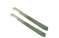 China Handmade Custom Wooden Handle Machete Anti Scratch 2.2mm 18in supplier