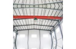 China 10Ton Single Girder Overhead Crane Remote Control Overhead Traveling Crane supplier