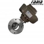 Screwed Vacuum Ball Valve  Leakage Prevention For Semiconductor Manufacturing for sale