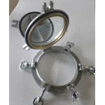 Storm Shutter Hinged Circle Marine Windows Fixed Marine Scuttle for sale