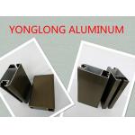 Electrophoresis Matte Or Flat Bronze Aluminum Window Profiles Length Shape Customized