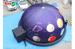 China Astronomy Planets Theme 8M Inflatable Dome Tent supplier