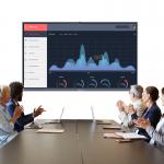 Aluminum Alloy Frame 86 Inch LCD Interactive Whiteboard For Meeting for sale