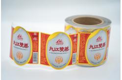 China Clear Waterproof Label For Bottles Self Adhesive Eco Friendly  WINE  Labels supplier
