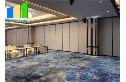China Soundproof Partition Wall Sliding Folding Movable Partitions For Restaurant supplier