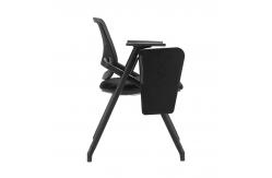 China Office Furniture Manufacturers Stackable Training Room Chairs With Writing Tablet supplier