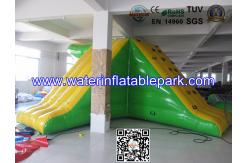 China Yellow Green Inflatable Water Park Popular Game / Inflatable Climbing Slide supplier