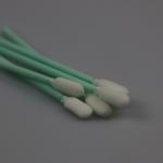 High Absorbent 113mm Long Handle Hard Disk cleaning foam cushions Sponge Swabs for sale