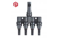 China MC4 Solar Photovoltaic Pv Cable Connector With Fuse For Solar System supplier