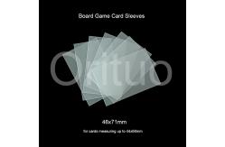 China Clear MTG Sleeves Matte Cpp Non Glare Sleeves With Size 46x71mm supplier
