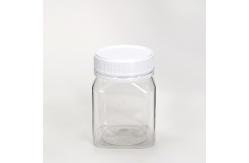 China Tamper Evident Containers 8 Oz Plastic Food Jars With Lids 400ml supplier