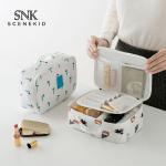 Personalized Travel Portable Wash Makeup Bag Custom Cartoon Print for sale